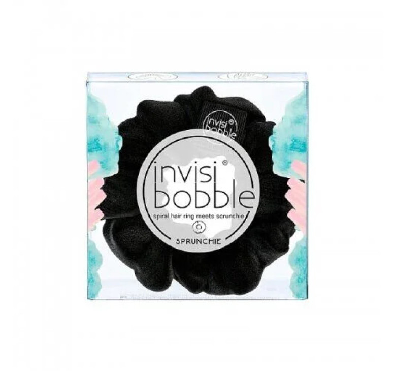 Резинка-браслет для волос Invisibobble Sprunchie True Black черный 1шт