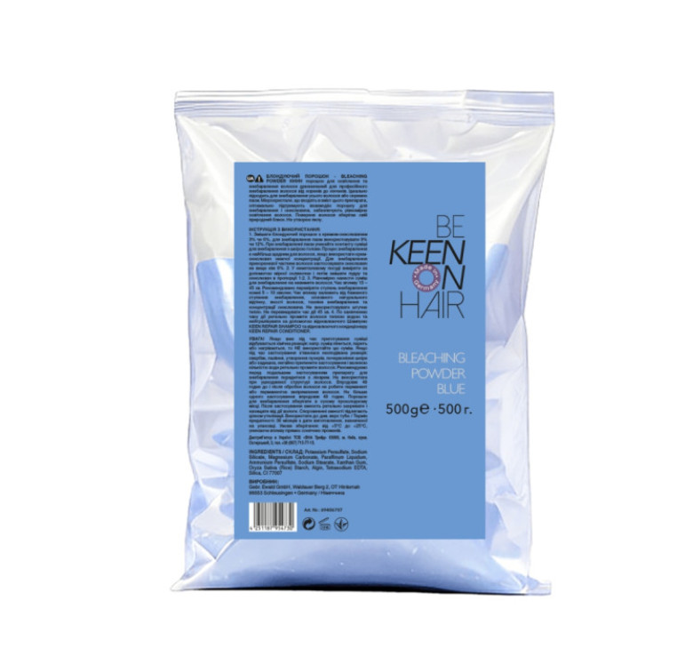 Обесцвечивающий порошок голубой KEEN Bleaching Powder Blue 500г