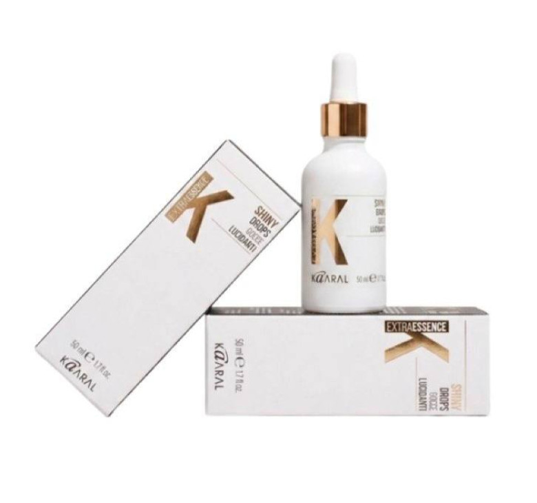 Краплі-концентрат Kaaral Extra K Essence на основі олії рижію (камеліни) для блиску волосся ,50мл