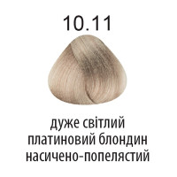 Фарба для волосся 360 10.11 платиновий блондин насичений попелястий 100мл