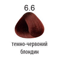 Фарба для волосся 360 6.6 темно-червоний блондин 100мл