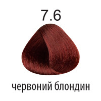 Фарба для волосся 360 7.6 червоний блондин 100мл