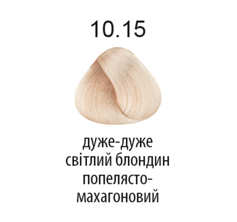 Фарба для волосся Kaaral 360 10.15 дуже світлий попелясто-рожевий блондин 100мл