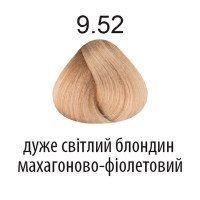 Фарба для волосся 360 9.52 дуже світлий блондин махагоново-фіолетовий 100мл