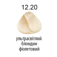 Фарба для волосся 360 12.20 ультра світлий блондин фіолетовий 100мл Фарба для волосся 360 12.20 ультра світлий блондин фіолетовий 100мл