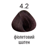 Фарба для волосся 360 4.2 фіолетовий шатен 100мл