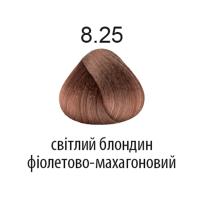 Фарба для волосся 360 8.25 світлий блондин фіолетово махагоновий 100мл