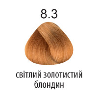 Фарба для волосся 360 8.3 світлий золотистий блондин 100мл