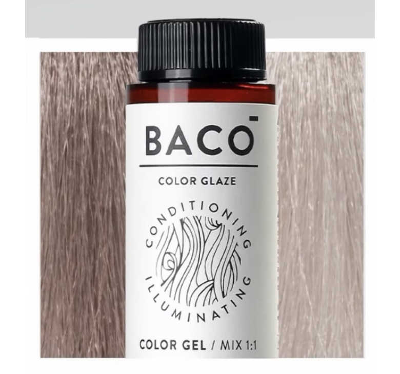 Напівперманентна система фарбування у вигляді гелю Kaaral Baco Color Glaze .12 перлинний 60мл