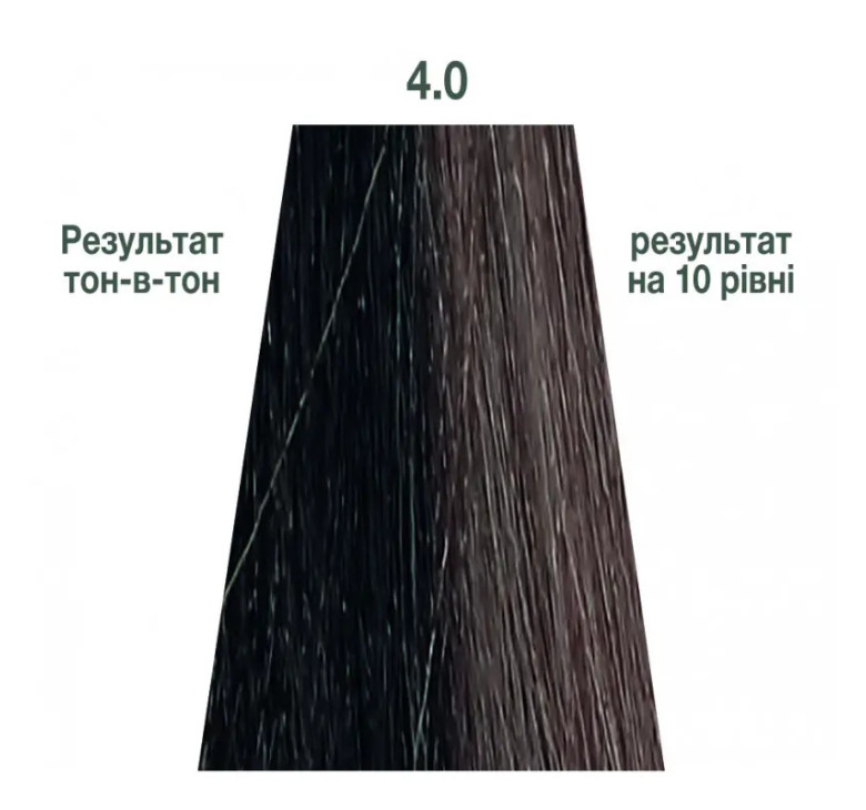 Напівперманентна система фарбування у вигляді гелю Kaaral Baco Color Glaze 4.0 шатен 60мл