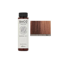 Напівперманентна система фарбування у вигляді гелю Kaaral Baco Color Glaze 7.44 блондин інтенсивний мідний 60мл