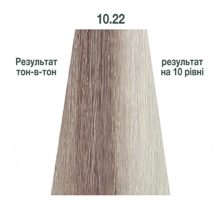 Напівперманентна система фарбування у вигляді гелю Kaaral Baco Color Glaze 10.22 платиновий блондин інтенсивний фіолетовий 60мл