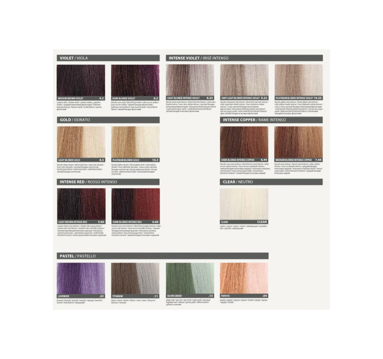 Напівперманентна система фарбування у вигляді гелю Kaaral Baco Color Glaze 6.11 темний блондин інтенсивний попелястий 60мл