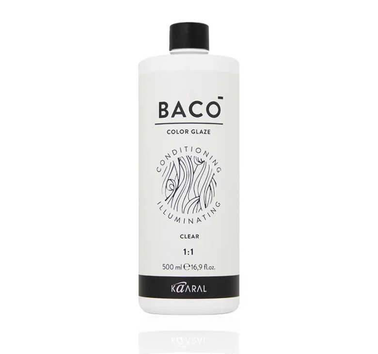 Полуперманентная система окрашивания в виде геля Kaaral Baco Color Glaze Прозрачный Clear 500мл