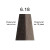 Полуперманентная система окрашивания в виде геля Kaaral Baco Color Glaze 6.18 темный блондин пепельно-коричневый 60мл