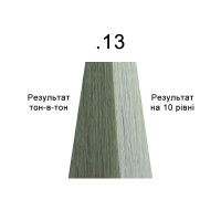 Напівперманентна система фарбування у вигляді гелю Kaaral Baco Color Glaze .13 сріблясто-зелений 60мл