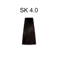 Стійка крем-фарба для волосся Kaaral Baco Color Silkera 4.0 каштан 100мл