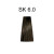 Стойкая крем-краска для волос Kaaral Baco Color Silkera 6.0 темный блондин 100мл