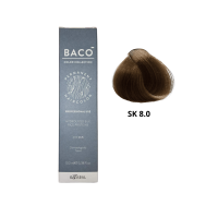 Стійка крем-фарба для волосся Kaaral Baco Color Silkera 8.0 світлий блондин 100мл
