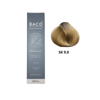 Стійка крем-фарба для волосся Kaaral Baco Color Silkera 9.0 дуже світлий блондин 100мл