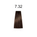 Стійка крем-фарба для волосся Kaaral Baco Permanent Hair Color 7.32 золотисто-фіолетовий блондин 100мл