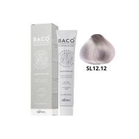 Стойкая крем-краска для волос Kaaral Baco Permanent Hair Color 12.12 экстра светлый блондин пепельно-фиолетовый 100мл