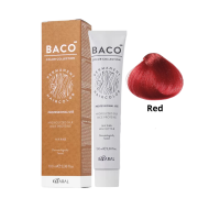 Стойкая крем-краска для волос Kaaral Baco Permanent Hair Color Contract Red 100мл