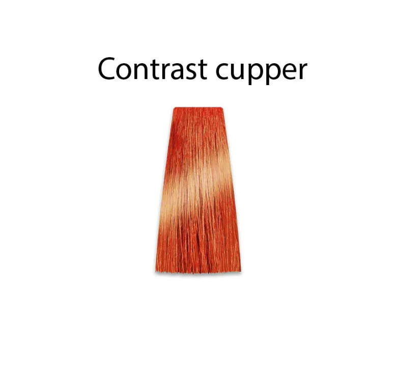Стойкая крем-краска для волос Kaaral Baco Permanent Hair Color Contract Cooper (корректор) 100мл