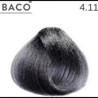 Стійка крем-фарба для волосся Kaaral Baco Permanent Hair Color 4.11 Каштан інтенсивно-попелястий 100мл