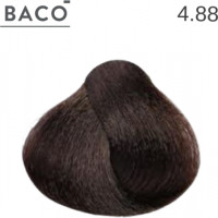 Стійка крем-фарба для волосся Kaaral Baco Permanent Hair Color 4.88 Каштан інтенсивно-коричневий 100мл