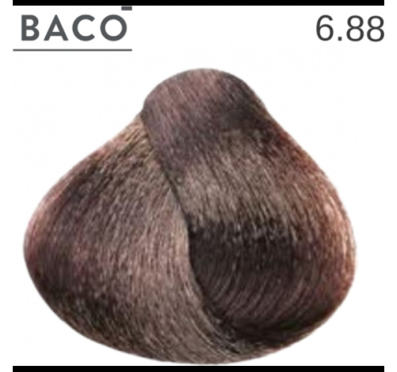 Стійка крем-фарба для волосся Kaaral Baco Permanent Hair Color 6.88 Темний блондин інтенсивно-коричневий 100мл