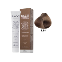Стойкая крем-краска для волос Kaaral Baco Permanent Hair Color 8.88 Светлый блондин интенсивно-коричневый 100мл