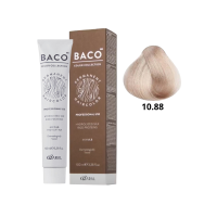 Стойкая крем-краска для волос Kaaral Baco Permanent Hair Color 10.88 Платиновый блондин интенсивно-коричневый 100мл 