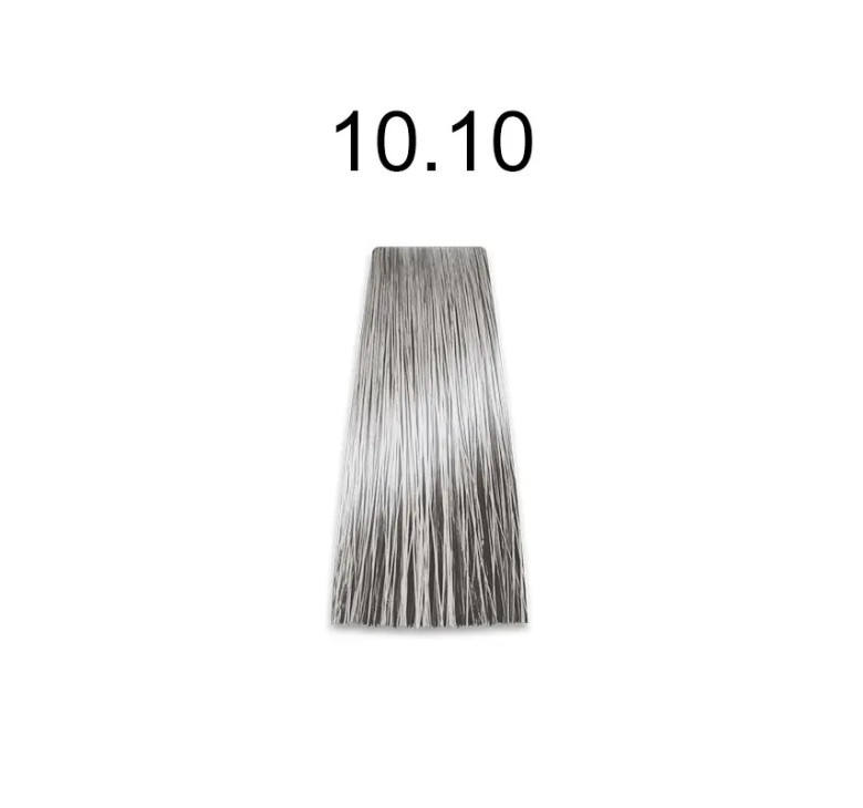 Стойкая крем-краска для волос Kaaral Baco Permanent Hair Color 10.10 блондин платиновый пепельный натуральный 100мл