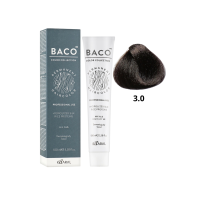 Стойкая крем-краска для волос Kaaral Baco Permanent Hair Color 3.0 каштановый темный 100мл