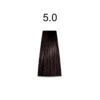 Стійка крем-фарба для волосся Kaaral Baco Permanent Hair Color 5.0 світлий каштан 100мл