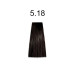 Стійка крем-фарба для волосся Kaaral Baco Permanent Hair Color 5.18 світло-каштановий попельно- коричневий 100мл