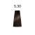 Стійка крем-фарба для волосся Kaaral Baco Permanent Hair Color 5.30 світлий золотистий каштан 100мл
