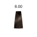 Стойкая крем-краска для волос Kaaral Baco Permanent Hair Color 6.00 темный блондин интенсивный 100мл