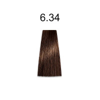 Стійка крем-фарба для волосся Kaaral Baco Permanent Hair Color 6.34 темний блондин золотисто мідний 100мл