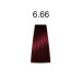 Стійка крем-фарба для волосся Kaaral Baco Permanent Hair Color 6.66 блондин темний інтенсивно червоний 100мл