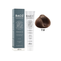 Стойкая крем-краска для волос Kaaral Baco Permanent Hair Color 7.0 блондин 100мл