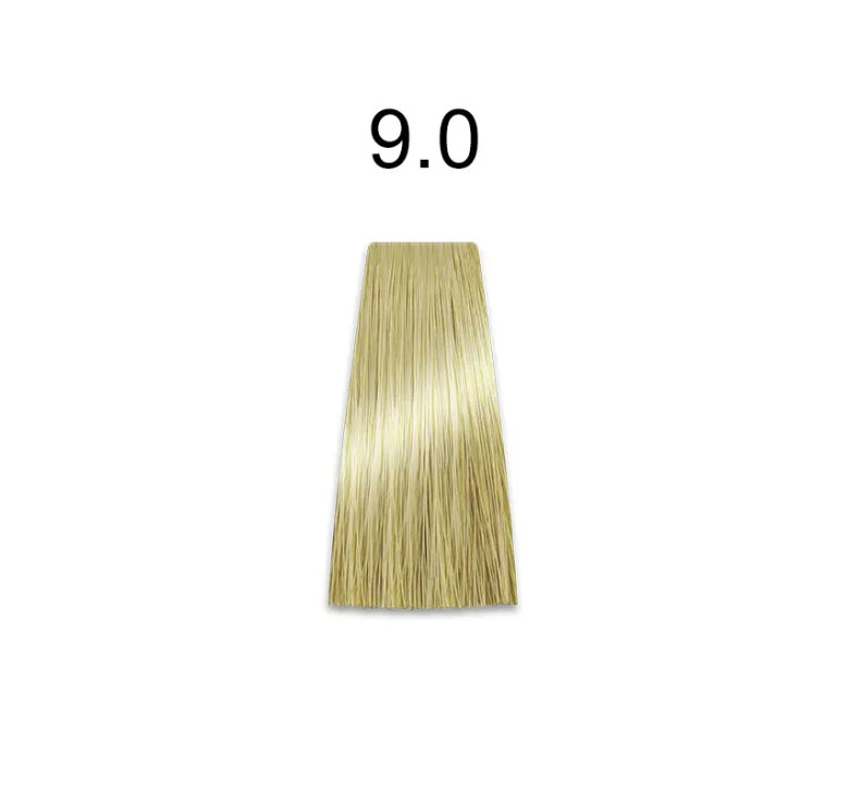 Стійка крем-фарба для волосся Kaaral Baco Permanent Hair Color 9.0 дуже світлий блондин 100мл