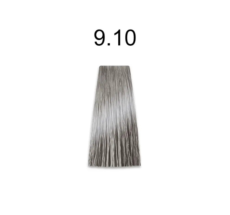 Стійка крем-фарба для волосся Kaaral Baco Permanent Hair Color 9.10 блондин дуже світлий попелястий 100мл