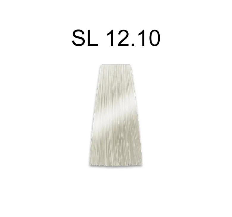 Стійка крем-фарба для волосся Kaaral Baco Permanent Hair Color 12.10 дуже світлий блондин попелястий 100мл