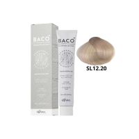 Стійка крем-фарба для волосся Kaaral Baco Permanent Hair Color 12.20 дуже світлий блондин фіолетовий 100мл