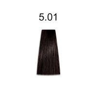 Стійка крем-фарба для волосся Kaaral Baco Permanent Hair Color 5.01 натуральний світло каштановий попелястий 100мл