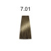 Стойкая крем-краска для волос Kaaral Baco Permanent Hair Color 7.01 натуральный пепельный блондин 100мл