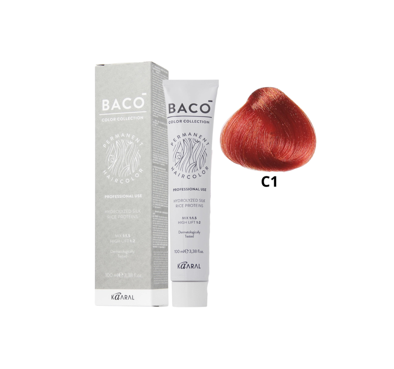 Коректор Kaaral Baco Permanent Hair Color С1 Мідь 100мл