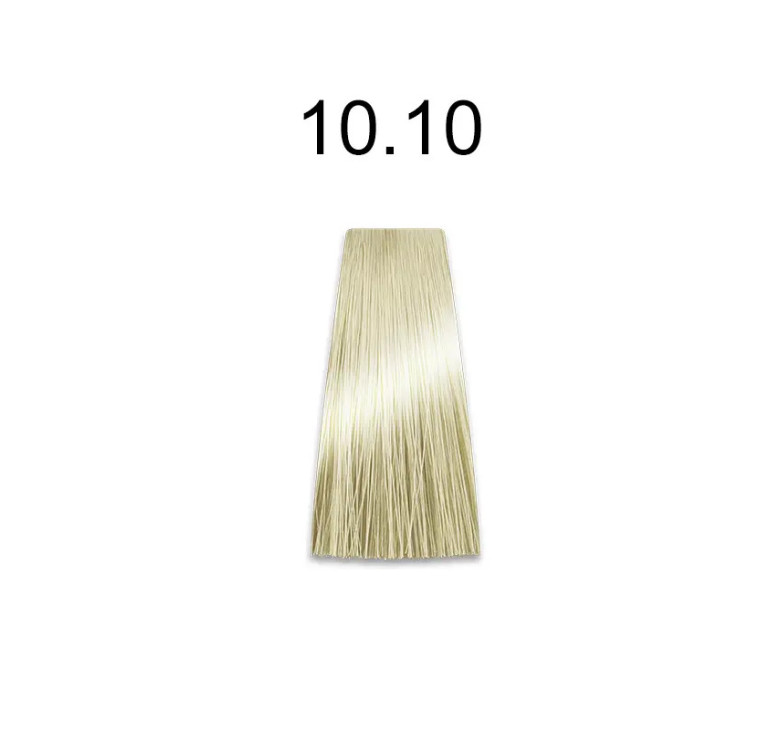 Стойкая безаммиачная краска для волос Kaaral Baco Soft Color 10.10 платиновый пепельный блондин 100мл